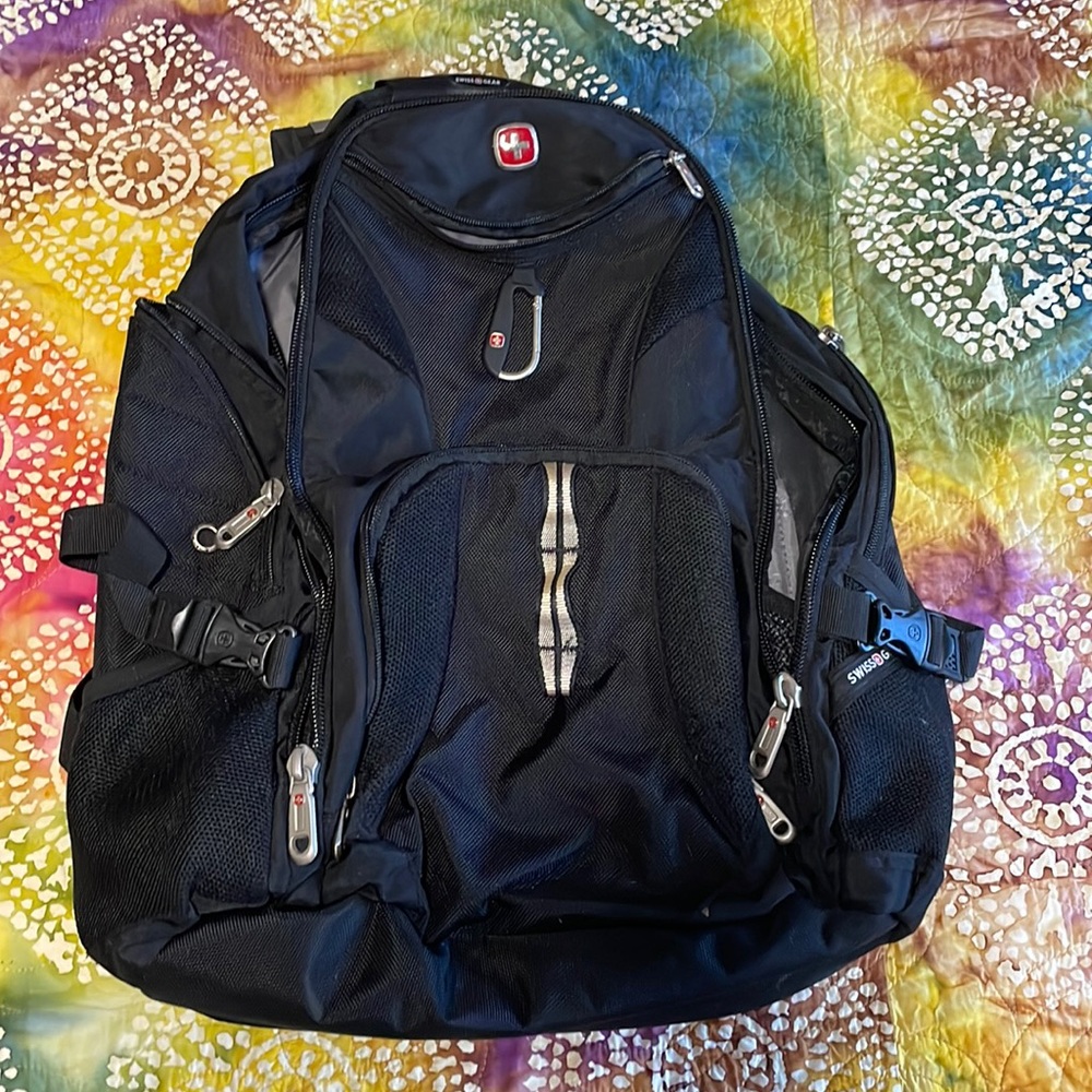 Black SwissGear Backpack